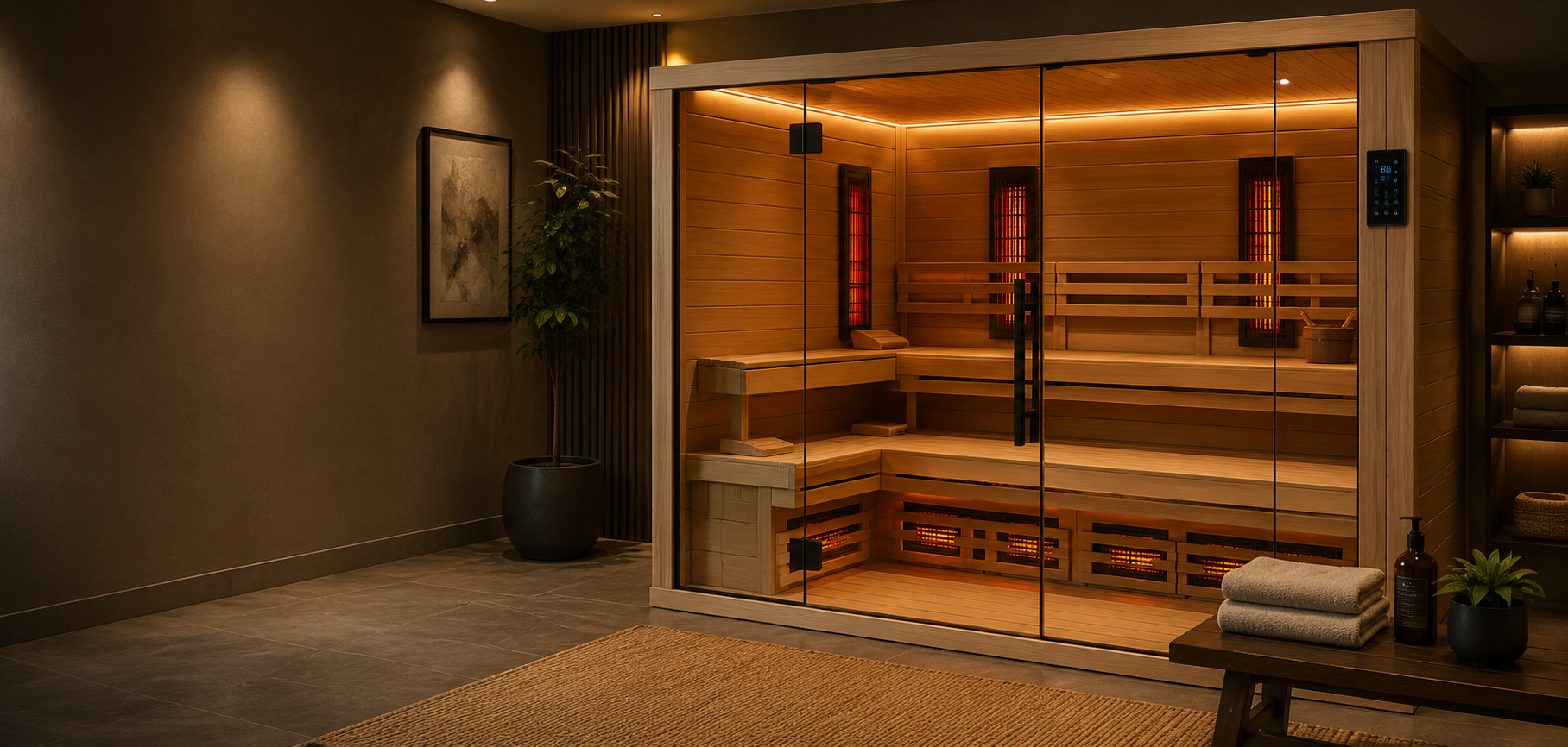 3-4 Person Saunas