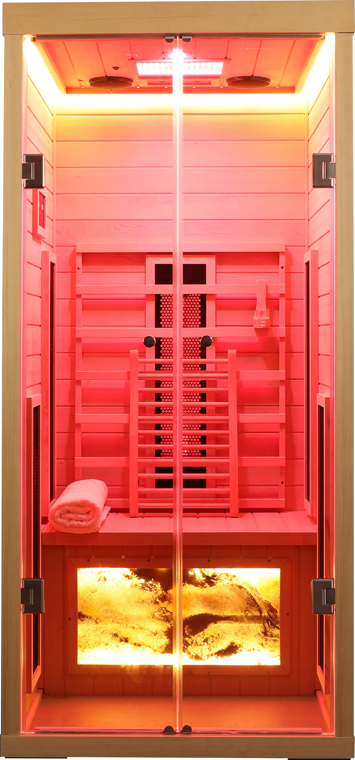 One Person Hemlock Sauna with Low EMF Technology - Hemlock