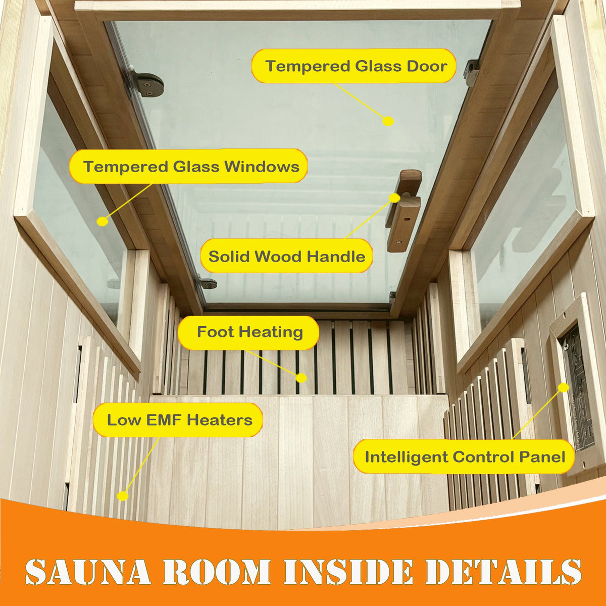 1-Person Home Dry Infrared Sauna
