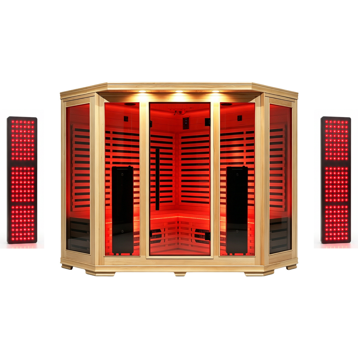 Blisspod Vienna RED 4-5 Person Full Spectrum & Red Light Indoor Sauna