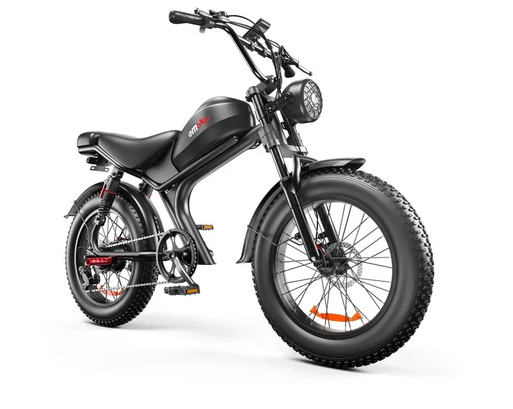 eMoto C93β’ β 20" Retro-Style Electric Bike 1000W | 48V 20Ah Battery