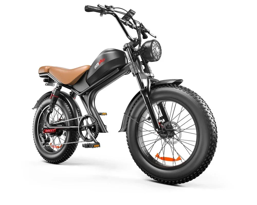 eMoto C93β’ β 20" Retro-Style Electric Bike 1000W | 48V 20Ah Battery