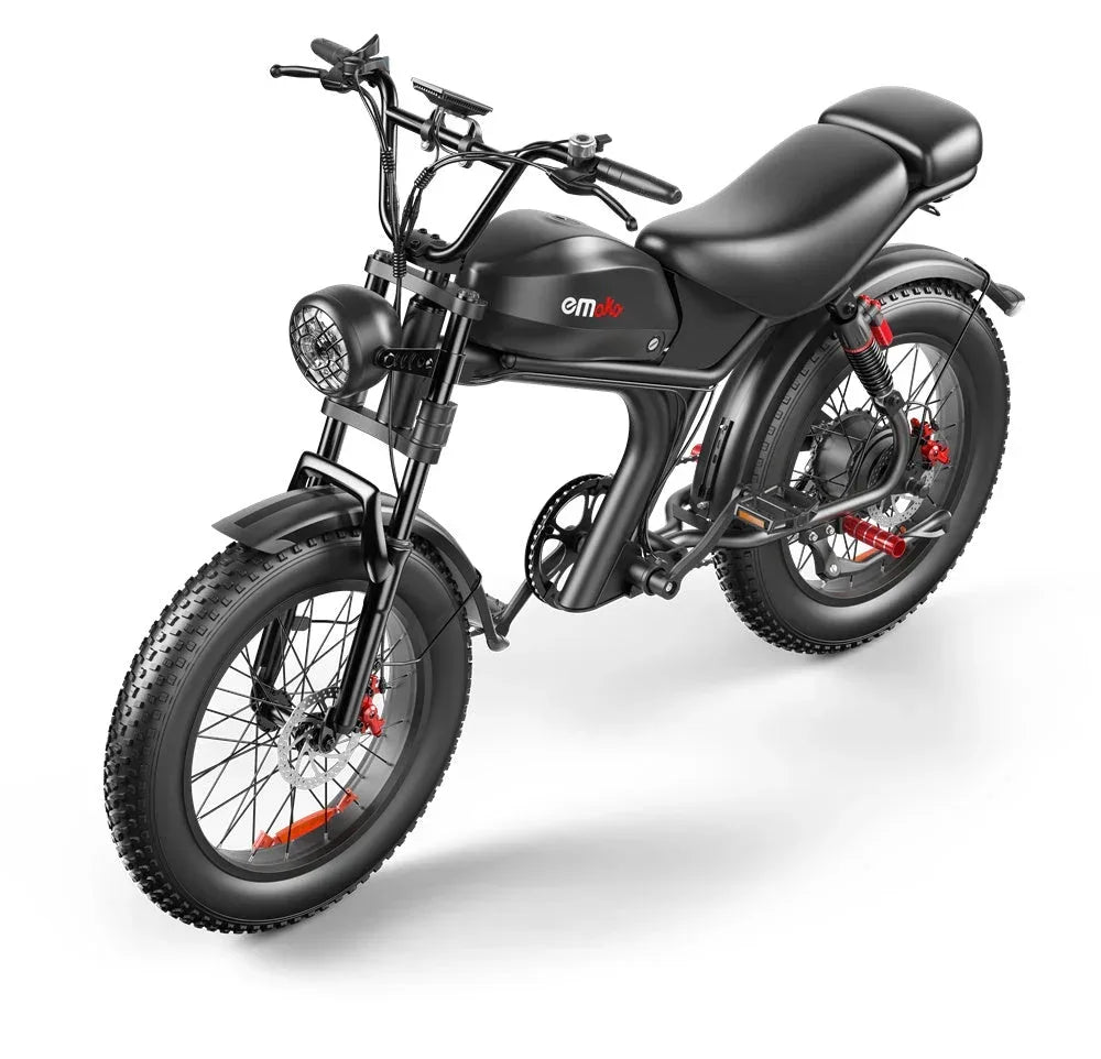 eMoto C93β’ β 20" Retro-Style Electric Bike 1000W | 48V 20Ah Battery