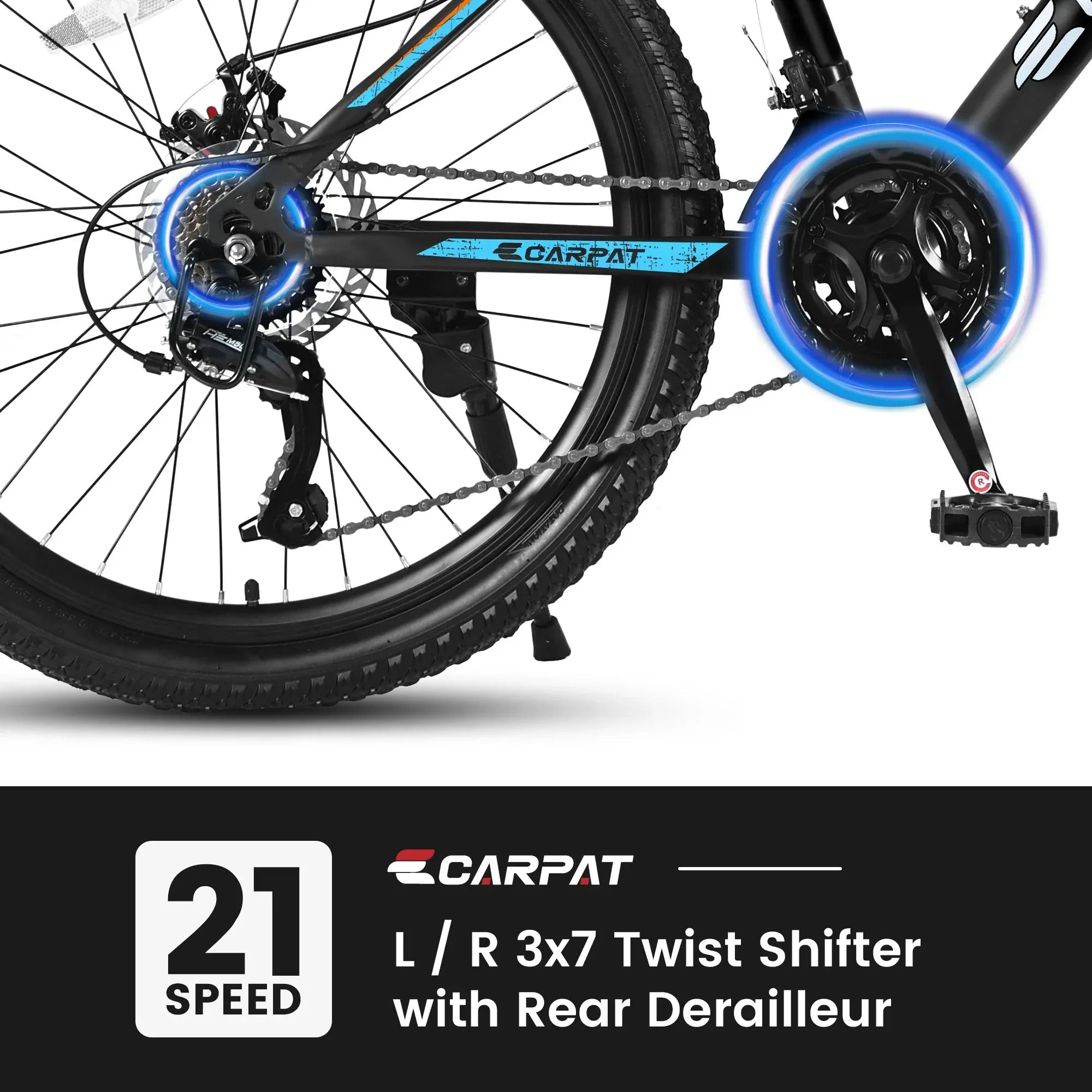 TrailStar™ City-Cruizer – 26" Shimano 21-Speed Mountain Bike