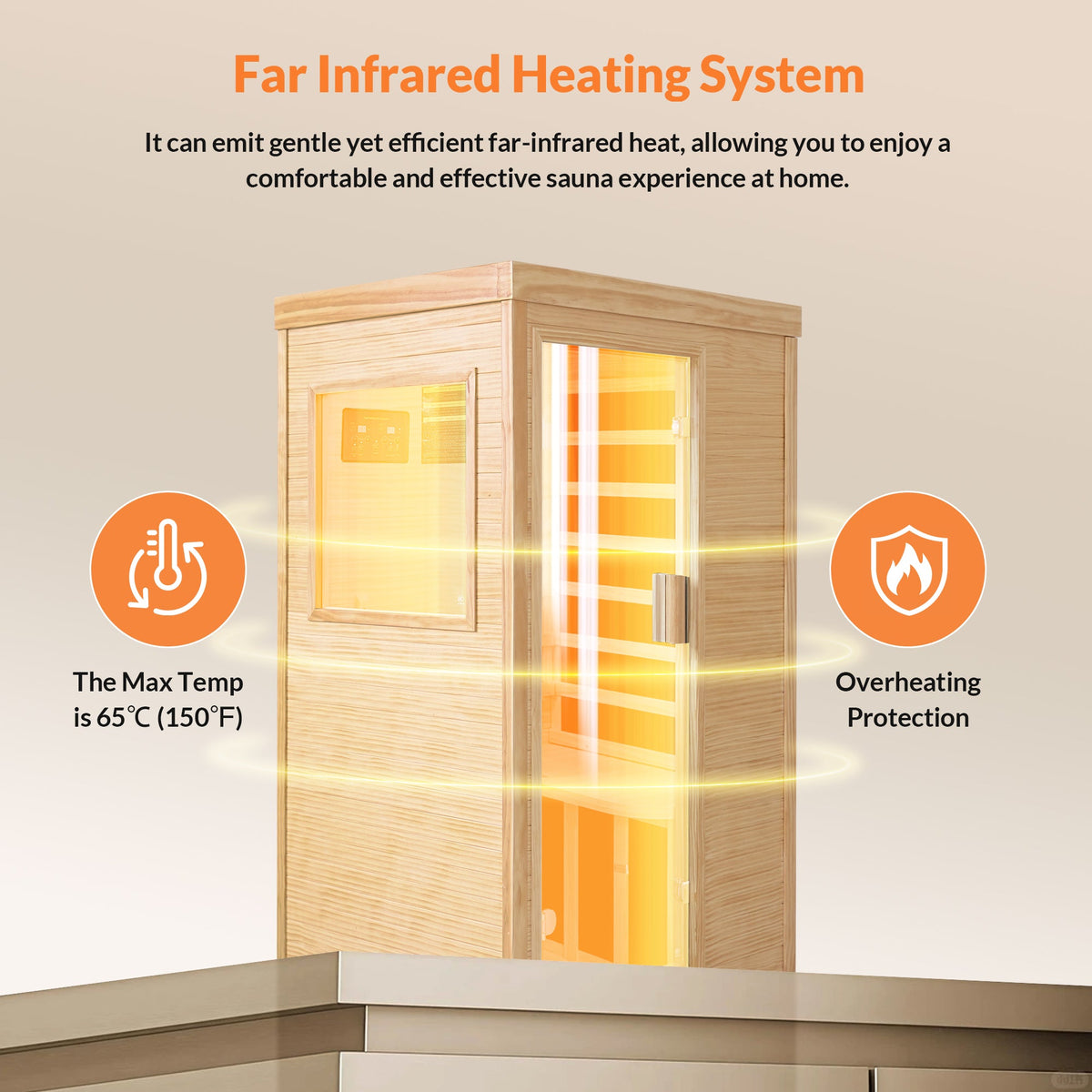 HOSAUNA Single Person Infrared Sauna