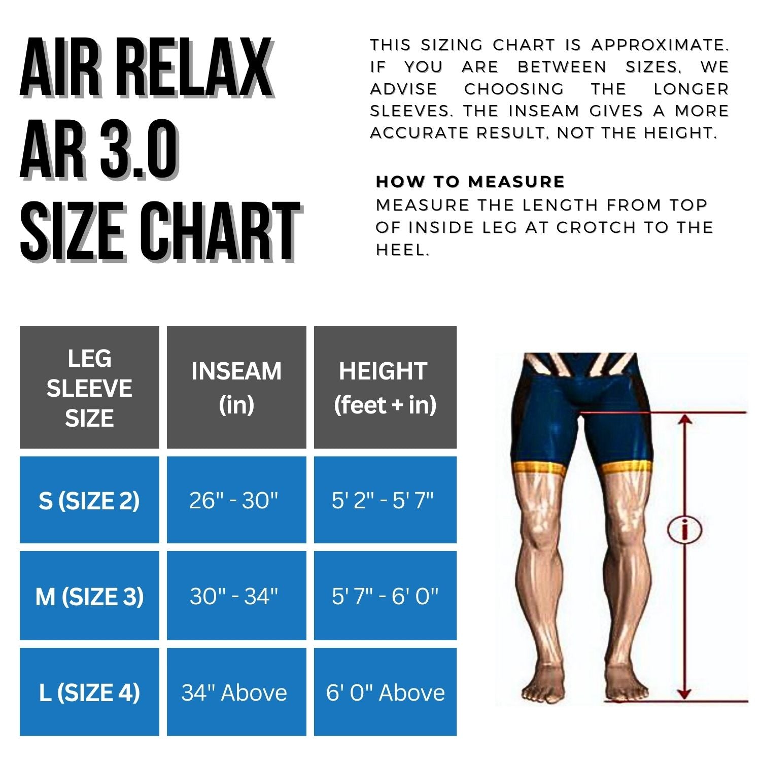 AIR RELAX PLUS AR-3.0 LEG RECOVERY SYSTEM