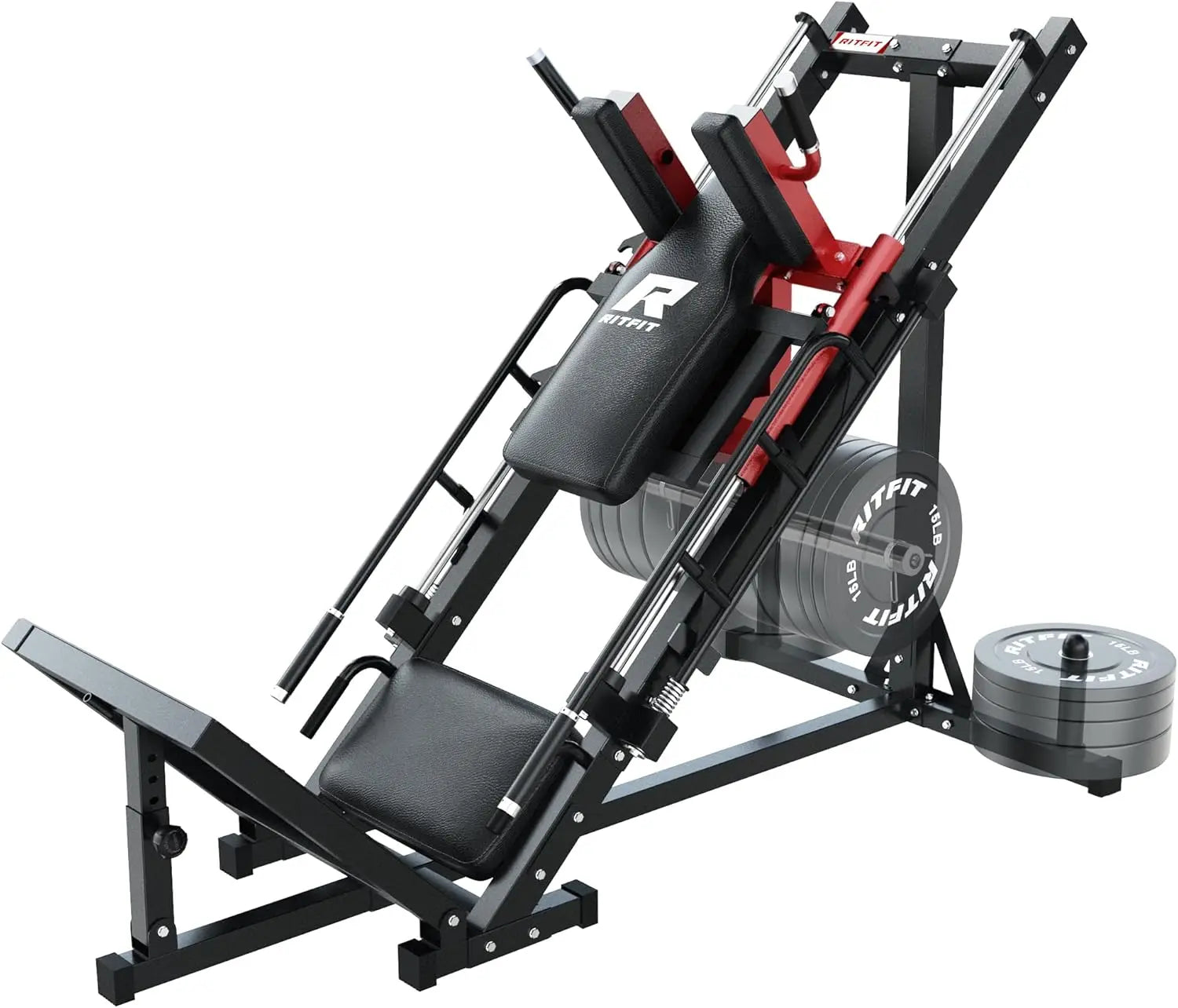 Pro-Grade Leg Press for Home Gyms Hack Squat Included