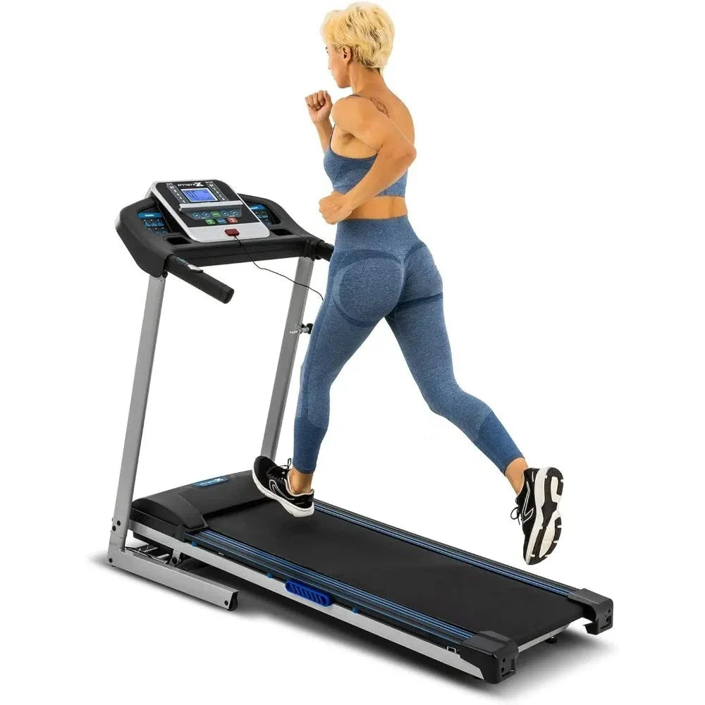 Foldable Fitness Machine Compact Treadmill for Home Workouts