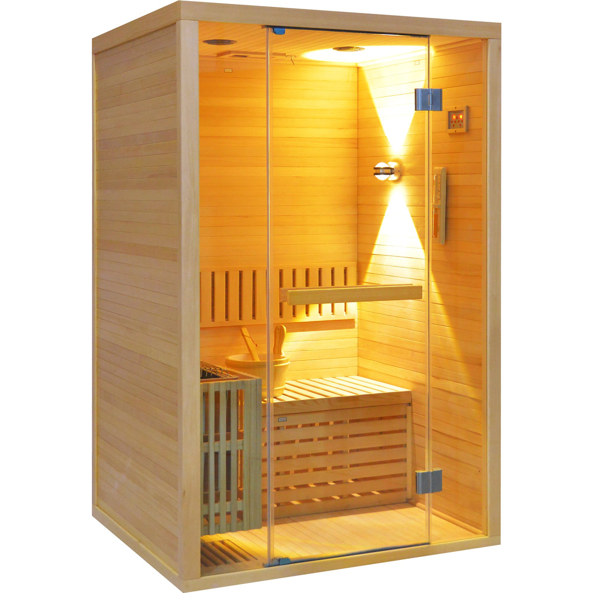 Premium Hemlock 2-Person Sauna