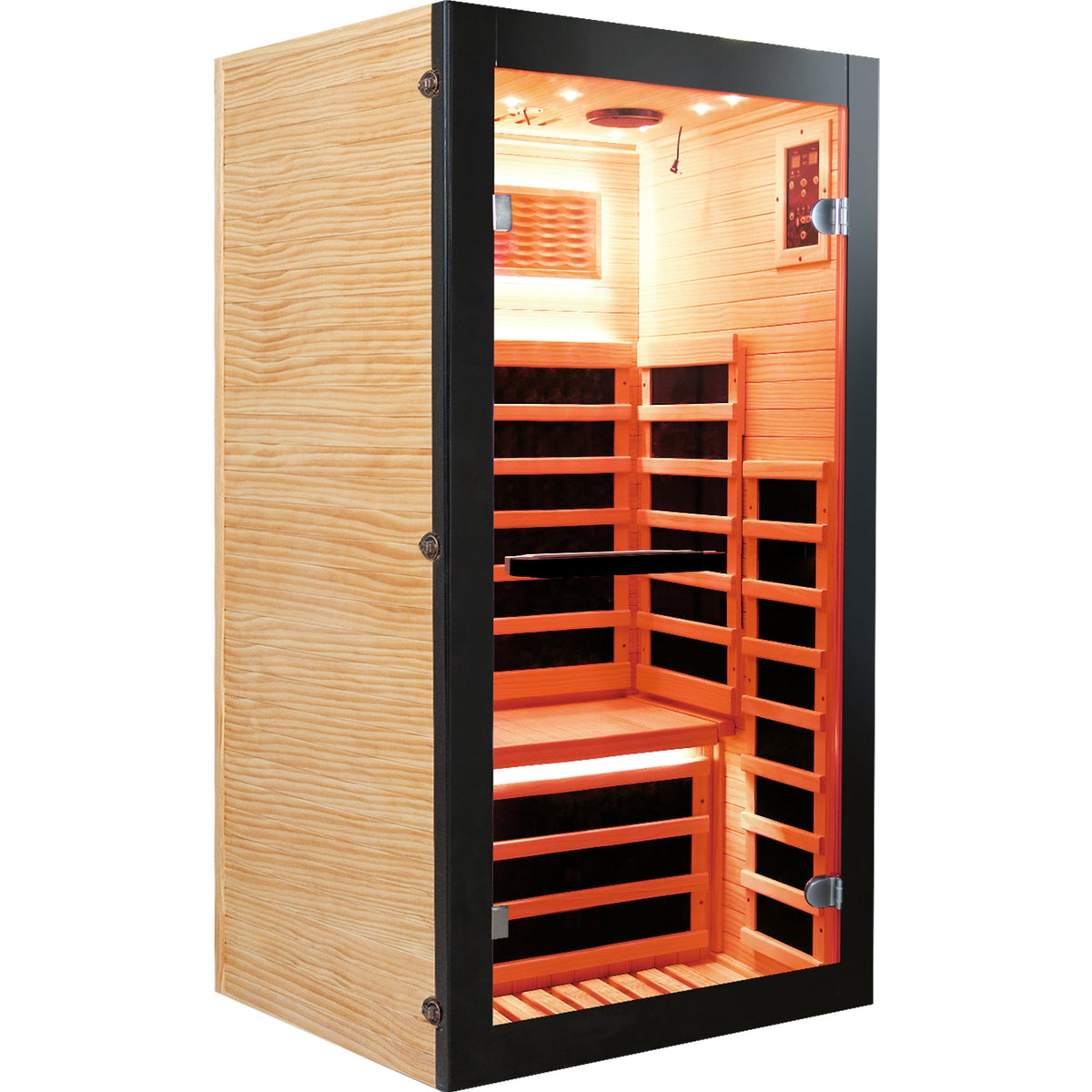 1-Person Chilean Pine Indoor Infrared Sauna