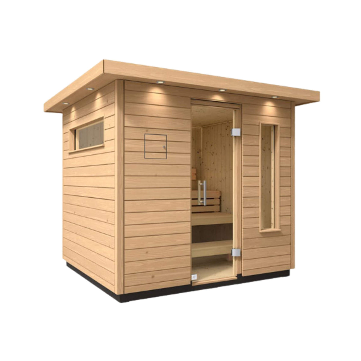 Kohler C2 Outdoor Douglas Fir Scandinavian Spruce Sauna Kit (SAK25973)