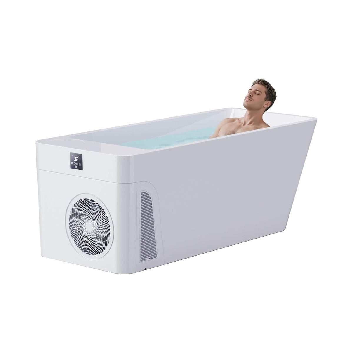 Smart 1-Piece All-In-One Cold Plunge Tub With Built-In Water Chiller (SAK56280)