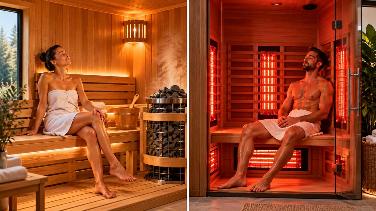 Traditional vs. Infrared Saunas: Benefits, Differences & Which Is Right for You?