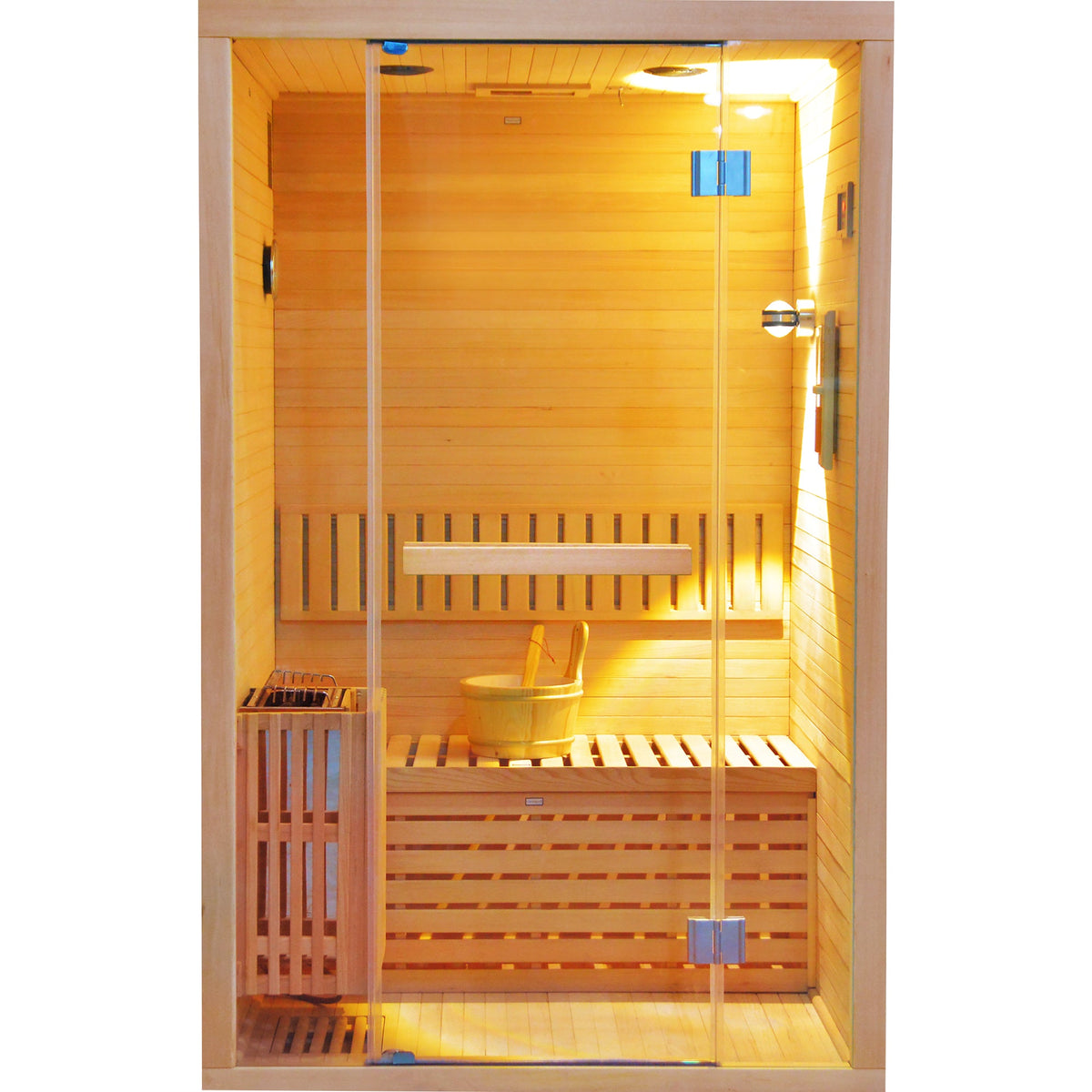 Premium Hemlock 2-Person Sauna