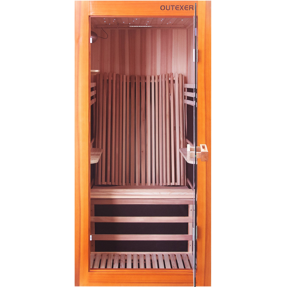 HOSAUNA Premium Infrared Home Sauna - 1 Person