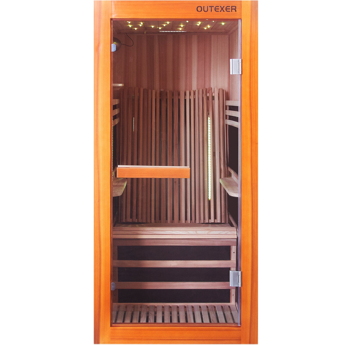 HOSAUNA Premium Infrared Home Sauna - 1 Person