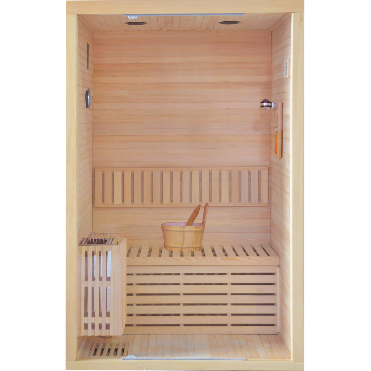 Premium Hemlock 2-Person Sauna