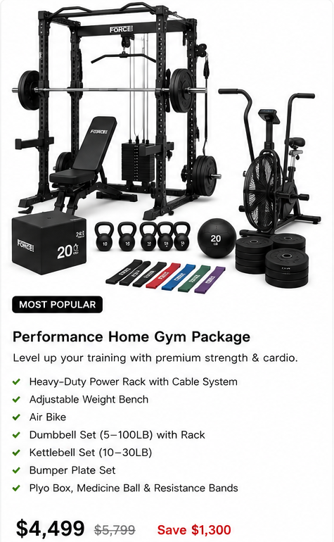 Home Gym Package No. 2