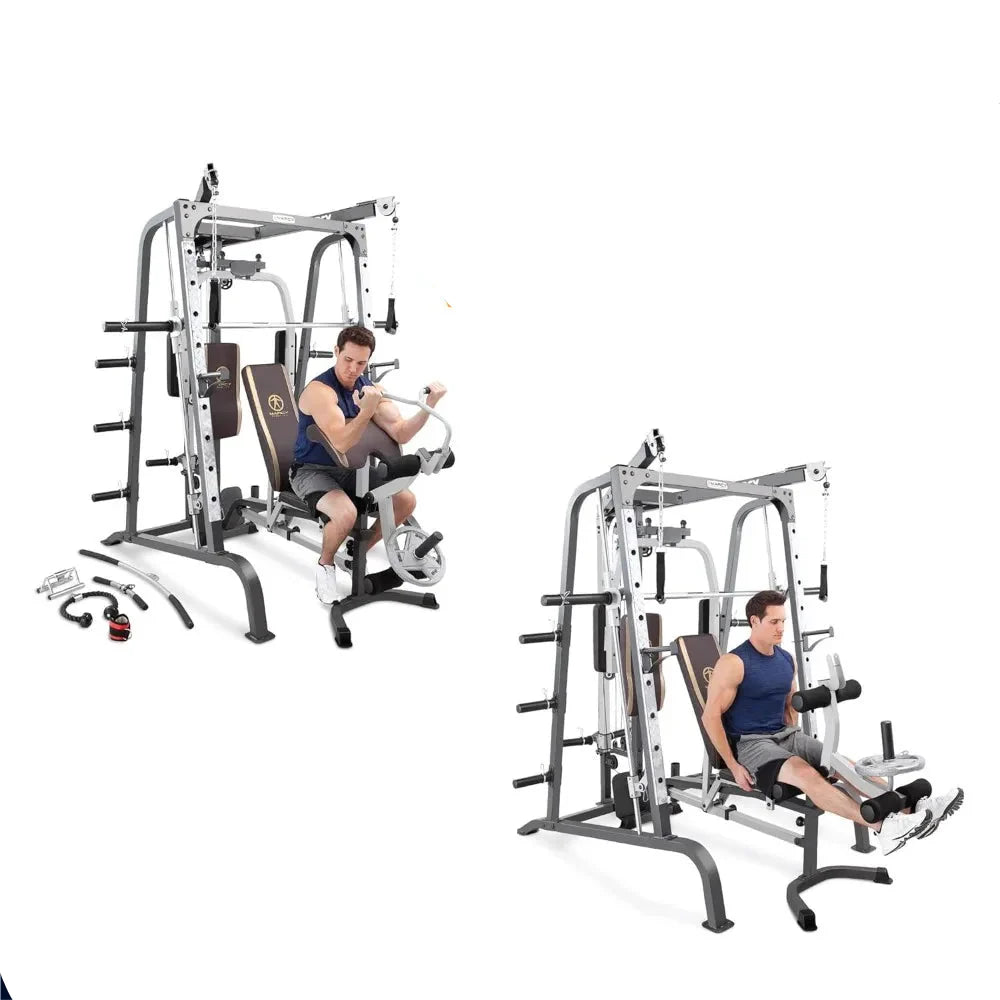The Complete Guide to a Home Gym Featuring Smith Cage & Leg Press