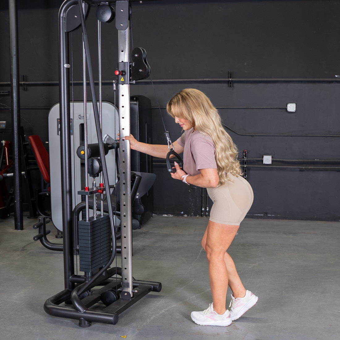 Vogue Cable Crossover by Muscle D Fitness | Commercial Functional Trainer