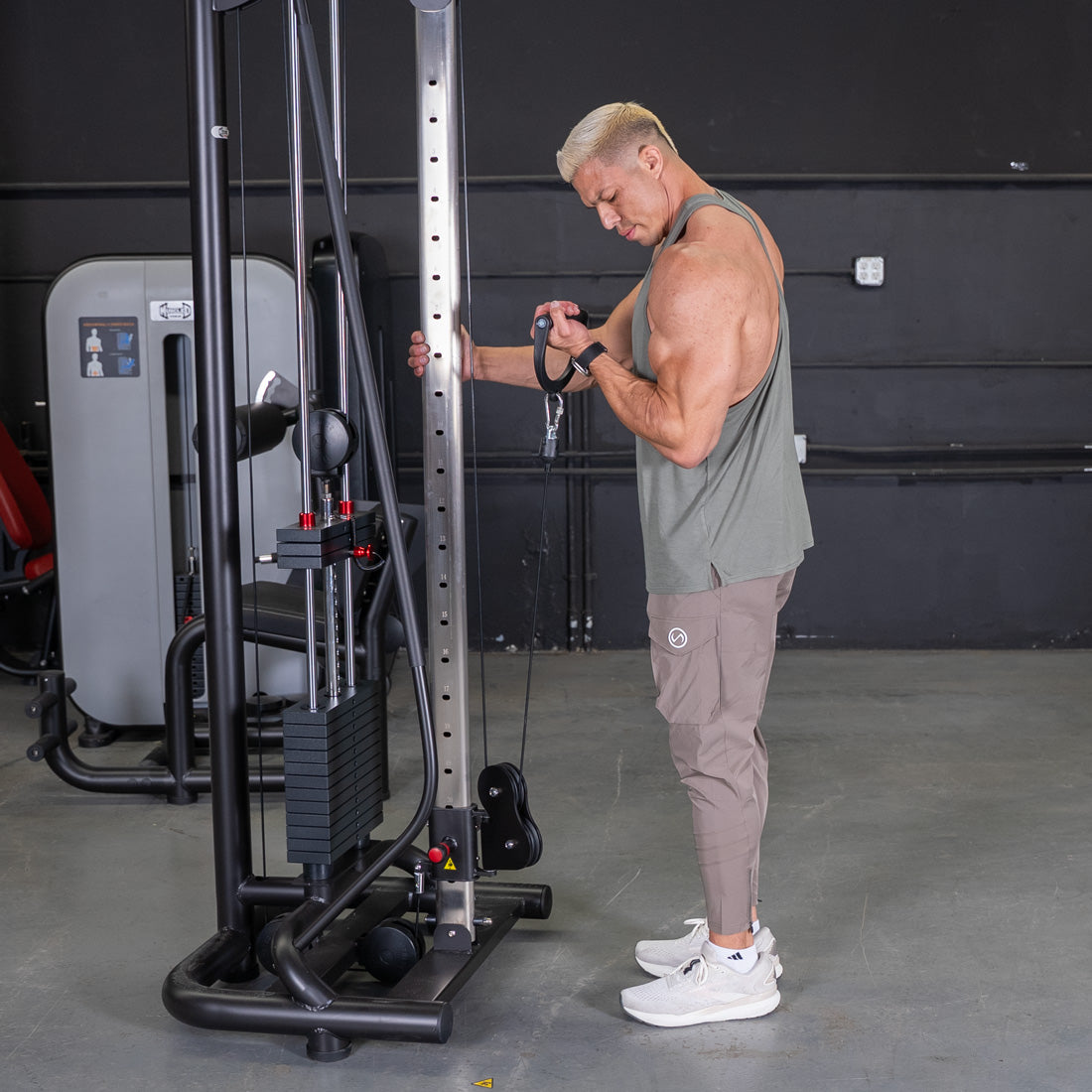 Vogue Cable Crossover by Muscle D Fitness | Commercial Functional Trainer