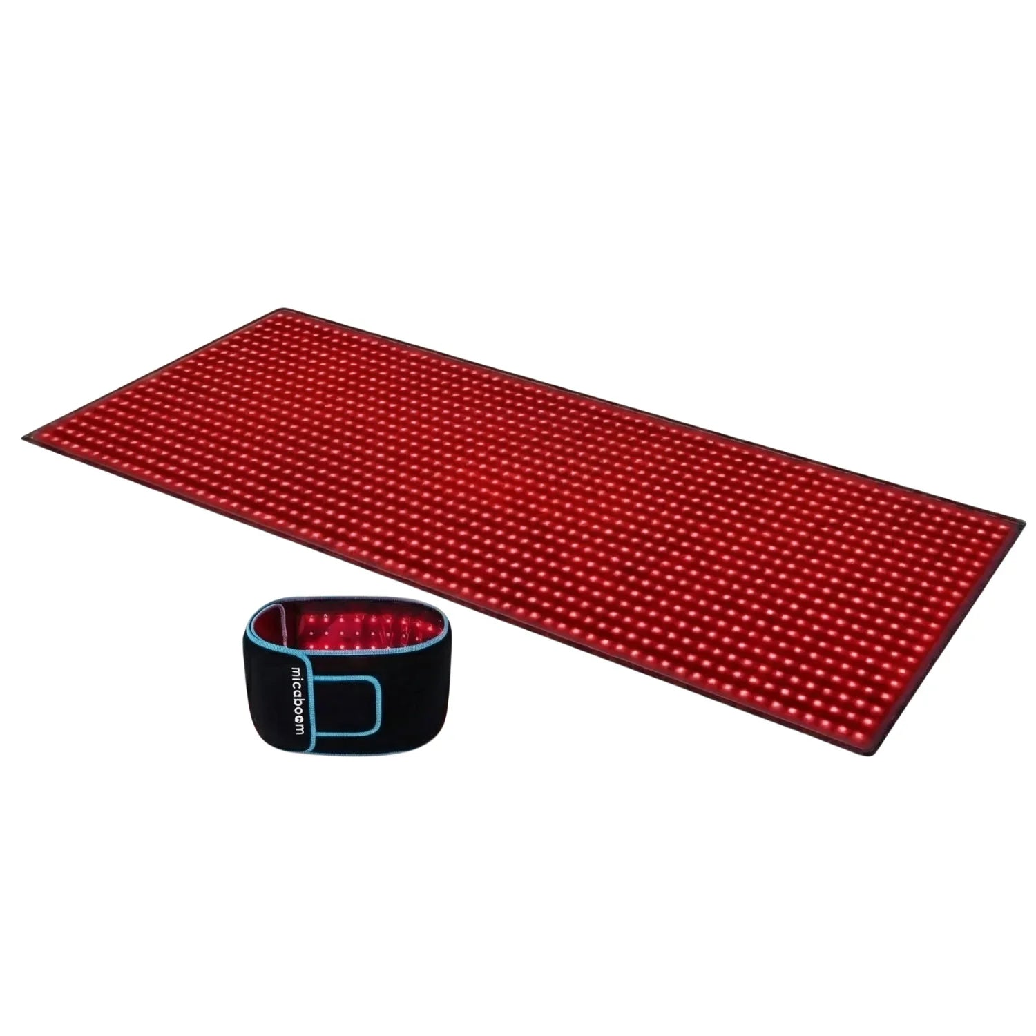 Nicebeam Full Body Red Light Therapy Mat with red light technology for skin rejuvenation and wellness.