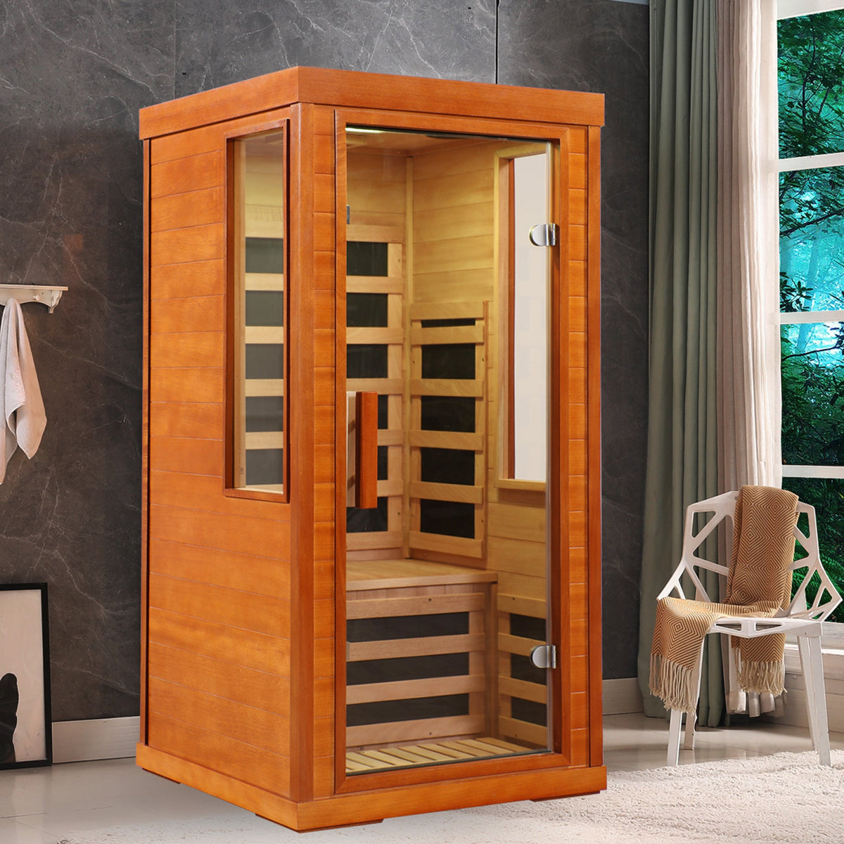 1-Person Home Dry Infrared Sauna