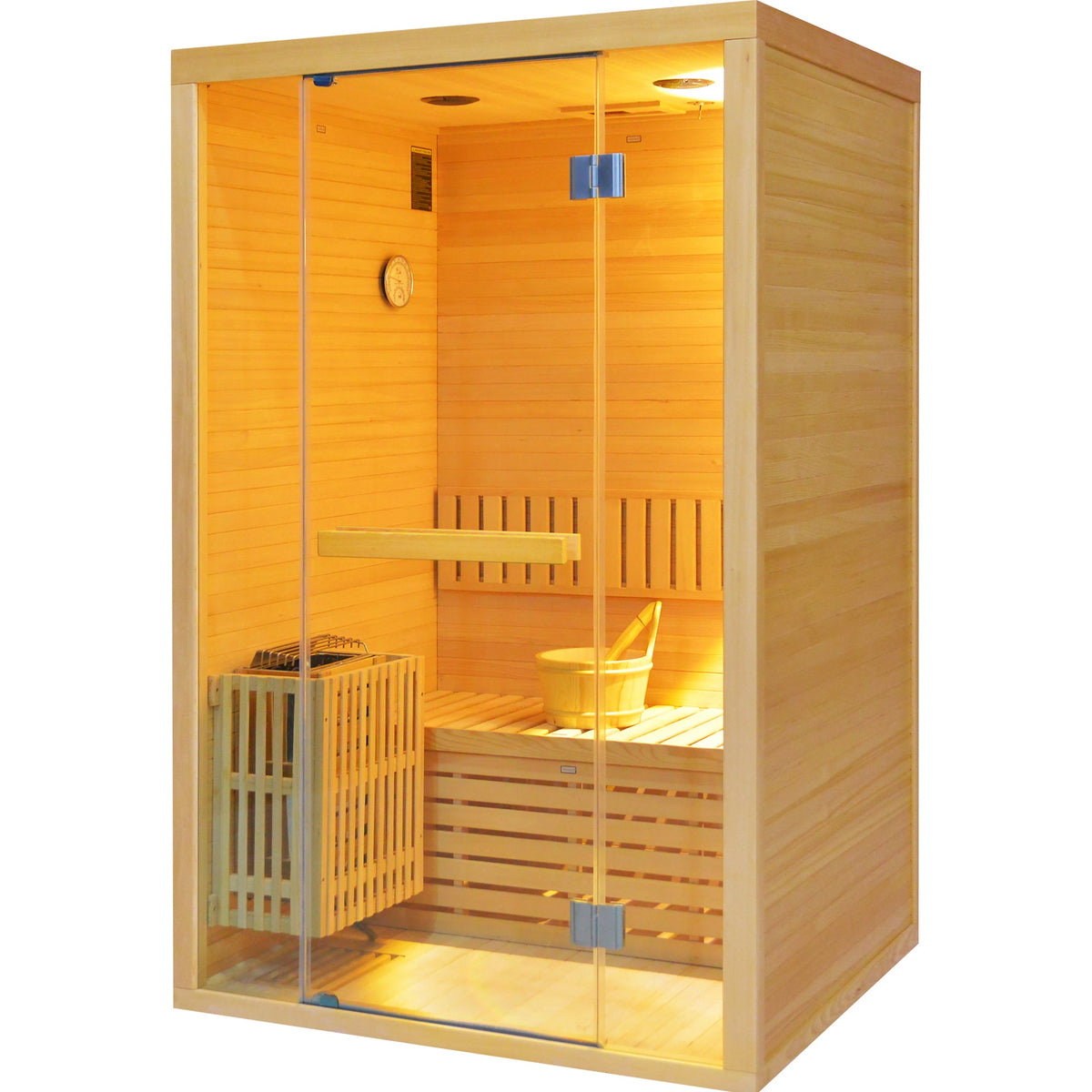 Premium Hemlock 2-Person Sauna