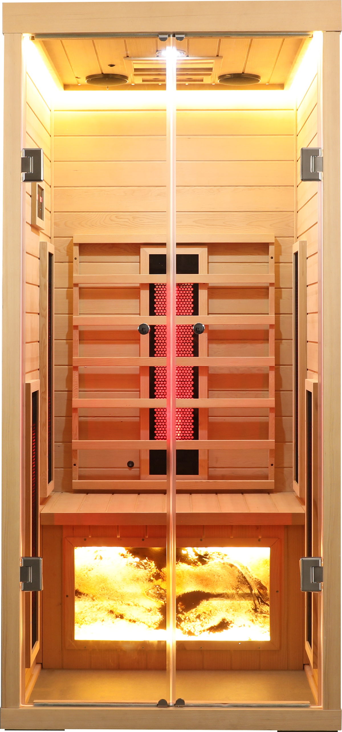 One Person Hemlock Sauna with Low EMF Technology - Hemlock