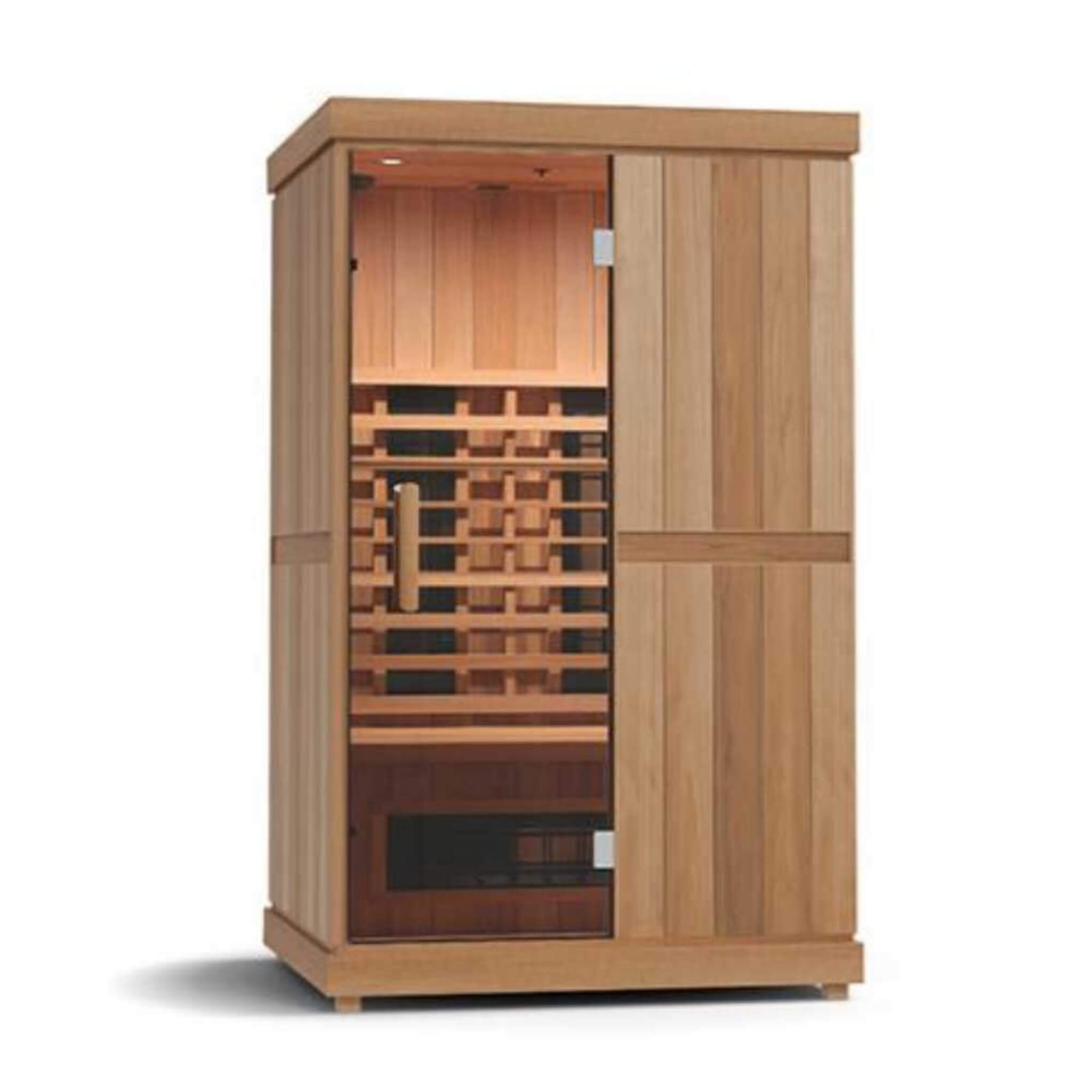 Finnmark FD-2 Full-Spectrum 2-Person Infrared Sauna With Built-In LCD Touchscreen Controller [FD-KN002] (SAK94731)