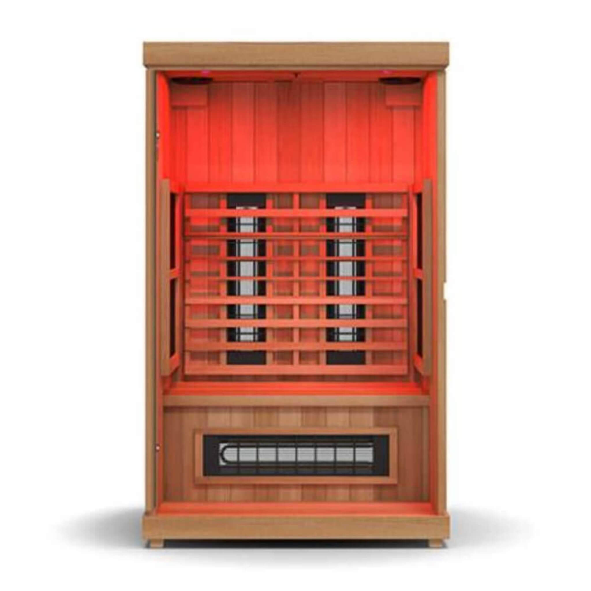 Finnmark FD-2 Full-Spectrum 2-Person Infrared Sauna With Built-In LCD Touchscreen Controller [FD-KN002] (SAK94731)