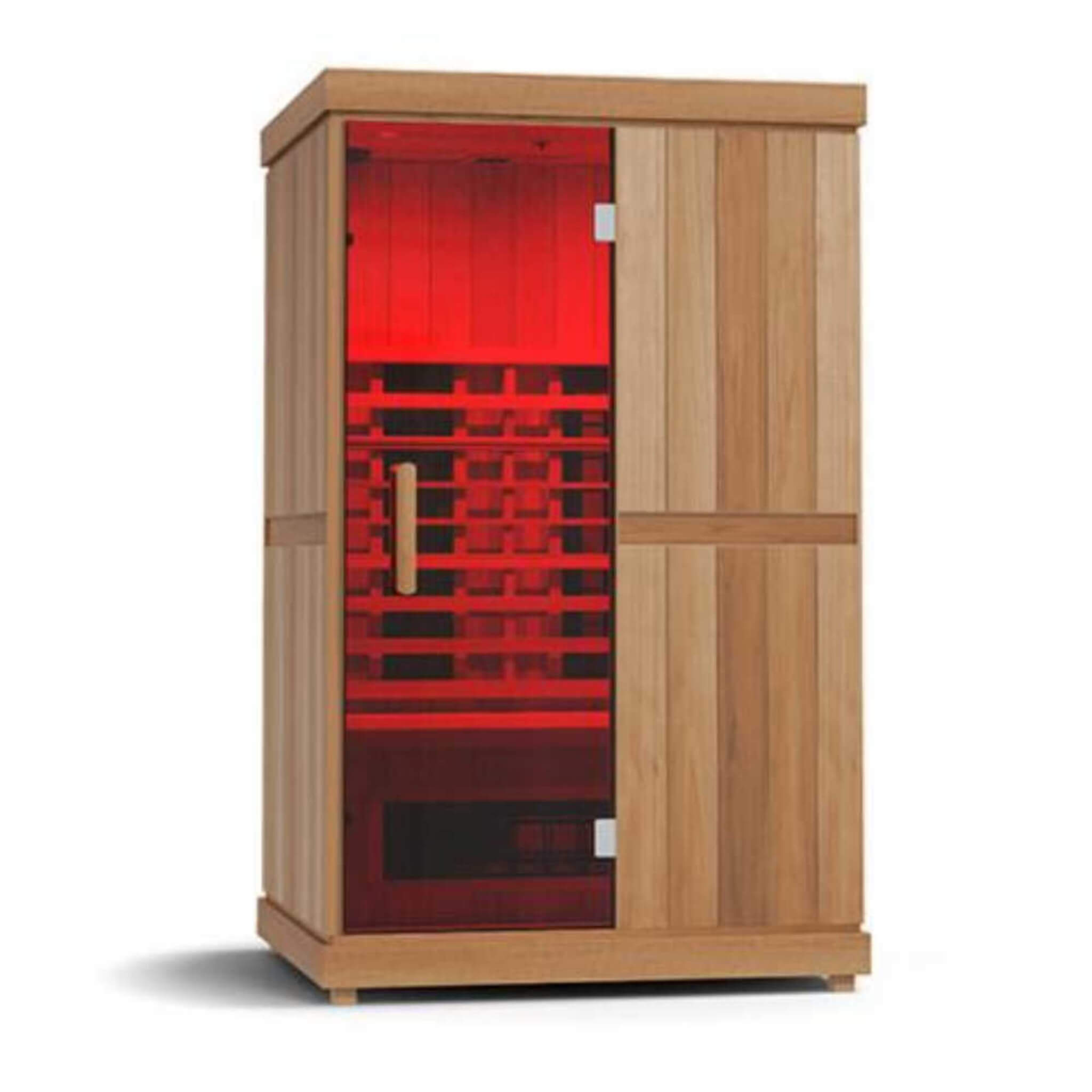 Finnmark FD-2 Full-Spectrum 2-Person Infrared Sauna With Built-In LCD Touchscreen Controller [FD-KN002] (SAK94731)