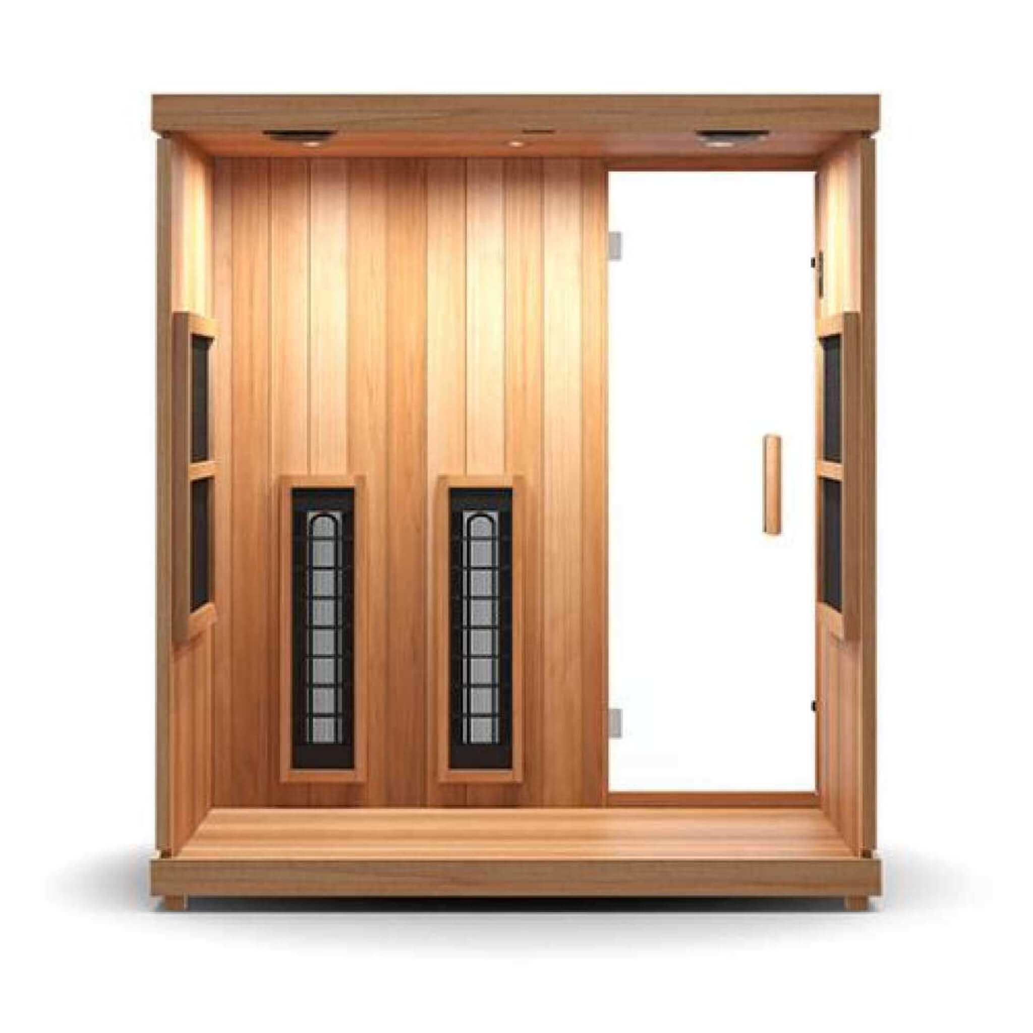 Finnmark FD-3 Full Spectrum 4-Person Infrared Sauna With Adjustable Sauna Feet [FD-KN003] (SAK52689)
