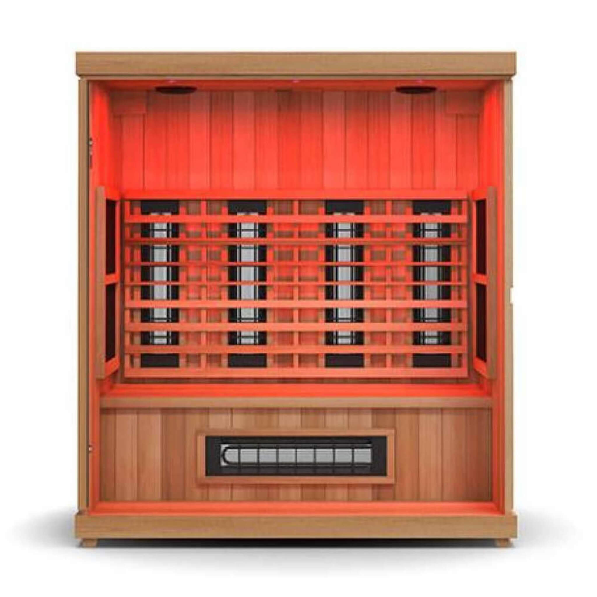 Finnmark FD-3 Full Spectrum 4-Person Infrared Sauna With Adjustable Sauna Feet [FD-KN003] (SAK52689)