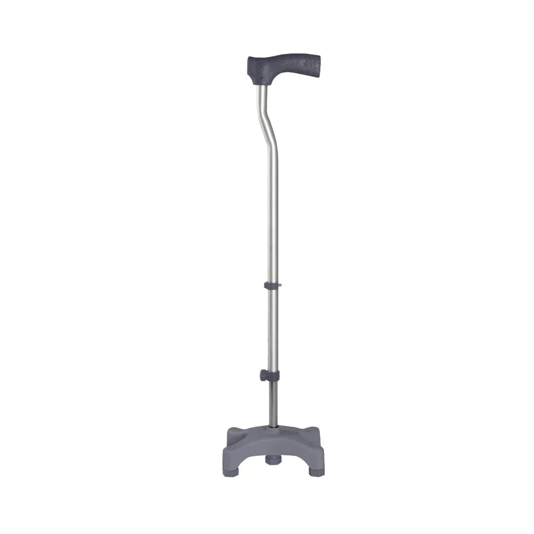 L Shape Quadripod Adjustable Walking Stick
